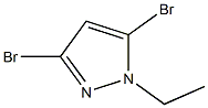 3,5-dibromo-1-ethyl-1H-pyrazole,1596745-76-4,结构式
