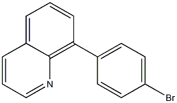 4-(quinolin-8-yl)bromobenzene Structure