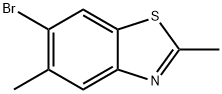 6-Bromo-2,5-dimethylbenzo[d]thiazole,178396-28-6,结构式