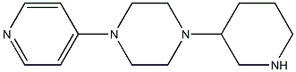 1-(piperidin-3-yl)-4-(pyridin-4-yl)piperazine Structure