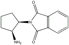 2-((1R,2S)-2-aminocyclopentyl)isoindoline-1,3-dione,,结构式