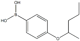 4-(pentan-2-yloxy)phenylboronic acid Struktur