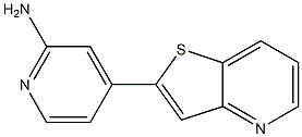 4-(thieno[3,2-b]pyridin-2-yl)pyridin-2-amine|