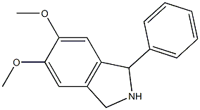 5,6-dimethoxy-1-phenylisoindoline Struktur