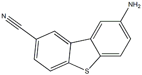 8-aminodibenzo[b,d]thiophene-2-carbonitrile Structure