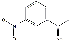 (R)-1-(3-nitrophenyl)propan-1-amine,,结构式