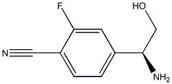  (S)-4-(1-amino-2-hydroxyethyl)-2-fluorobenzonitrile