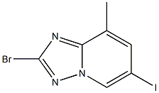 2-Bromo-6-iodo-8-methyl-[1,2,4]triazolo[1,5-a]pyridine