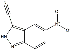 5-Nitro-2H-indazole-3-carbonitrile Structure