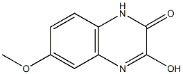 3-Hydroxy-6-methoxy-1H-quinoxalin-2-one Structure