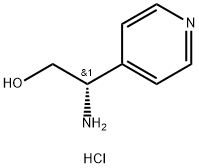 (2S)-2-AMINO-2-(4-PYRIDYL)ETHAN-1-OL DIHYDROCHLORIDE, 2250242-33-0, 结构式