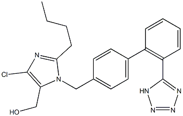 氯沙坦杂质,,结构式