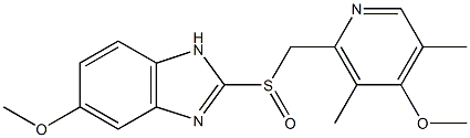 Omeprazole Pellets 17% Structure