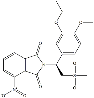 (S)-2-(1-(3-ethoxy-4-methoxyphenyl)-2-(methylsulfonyl)ethyl)-4-nitroisoindoline-1,3-dione|APRE-INT B