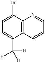 8-Bromo-5-(methyl-d3)-quinoline Structure