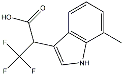 3,3,3-Trifluoro-2-(7-methyl-1H-indol-3-yl)propanoic acid