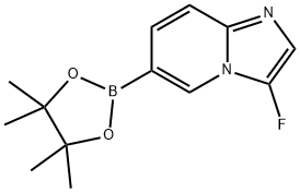 2001563-57-9 3-FLUORO-6-(4,4,5,5-TETRAMETHYL-1,3,2-DIOXABOROLAN-2-YL)IMIDAZO[1,2-A]PYRIDINE