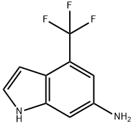 4-(三氟甲基)-1H-吲哚-6-胺, 2007908-69-0, 结构式