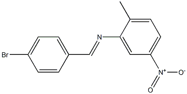 N-(4-bromobenzylidene)-2-methyl-5-nitroaniline