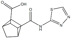 3-((1,3,4-thiadiazol-2-yl)carbamoyl)bicyclo[2.2.1]heptane-2-carboxylic acid