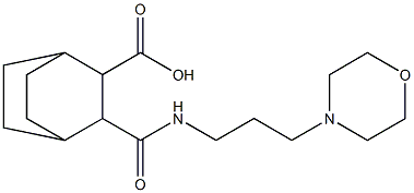 3-((3-morpholinopropyl)carbamoyl)bicyclo[2.2.2]octane-2-carboxylic acid