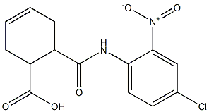 6-((4-chloro-2-nitrophenyl)carbamoyl)cyclohex-3-enecarboxylic acid