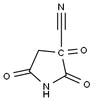 Oxalacetimide, 3-cyano- (6CI) 化学構造式