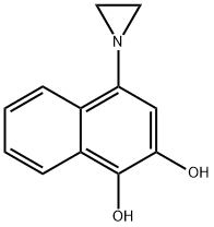 1,2-Naphthalenediol, 4-(1-aziridinyl)- (6CI)|
