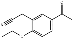 Acetonitrile, (5-acetyl-2-ethoxyphenyl)- (6CI),100192-10-7,结构式