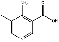 Nicotinic acid, 4-amino-5-methyl- (6CI) Structure