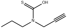 Carbamic  acid,  propyl(2-propynyl)thio-  (6CI),100400-39-3,结构式