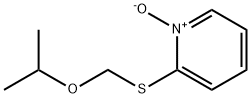 Pyridine, 2-(isopropoxymethylthio)-, 1-oxide (6CI)|