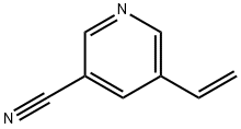 Nicotinonitrile, 5-vinyl- (6CI) Structure