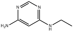 Pyrimidine, 4-amino-6-ethylamino- (6CI) Structure