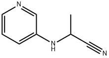 Propionitrile, 2-(3-pyridylamino)- (6CI) 结构式