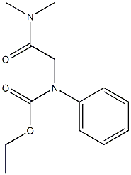 Carbanilic acid,N-(dimethylcarbamoylmethyl)-, ethyl ester (6CI) Structure