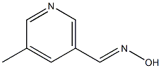 Nicotinaldehyde, 5-methyl-, oxime (6CI),101870-17-1,结构式