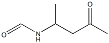 Formamide, N-(1-methyl-3-oxobutyl)- (6CI) Structure