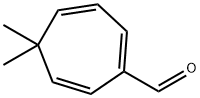 1,3,6-Cycloheptatriene-1-carboxaldehyde, 5,5-dimethyl- (6CI) Struktur