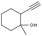 Cyclohexanol, 2-ethynyl-1-methyl- (6CI) Structure