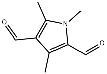 Pyrrole-2,4-dicarboxaldehyde, 1,3,5-trimethyl- (6CI) Structure