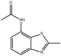 Benzothiazole, 7-acetamido-2-methyl- (6CI),103037-97-4,结构式