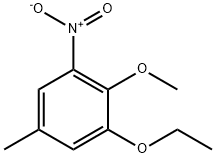 Toluene, 3-ethoxy-4-methoxy-5-nitro- (6CI) Structure