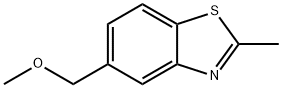 Benzothiazole, 5-(methoxymethyl)-2-methyl- (6CI),103205-18-1,结构式