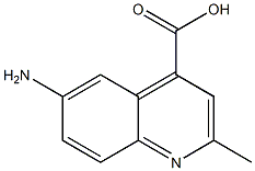 Cinchoninic acid, 6-amino-2-methyl- (6CI) 化学構造式