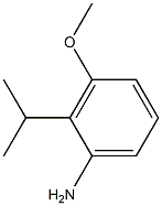 m-Anisidine, 2-isopropyl- (6CI) 化学構造式