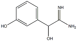 Mandelamidine,  m-hydroxy-  (6CI) 结构式