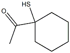 Ketone, 1-mercaptocyclohexyl methyl (6CI) 结构式
