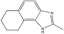 Naphth[1,2-d]imidazole, 6,7,8,9-tetrahydro-2-methyl- (6CI) Structure