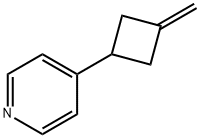 Pyridine, 4-(3-methylenecyclobutyl)- (6CI) Structure